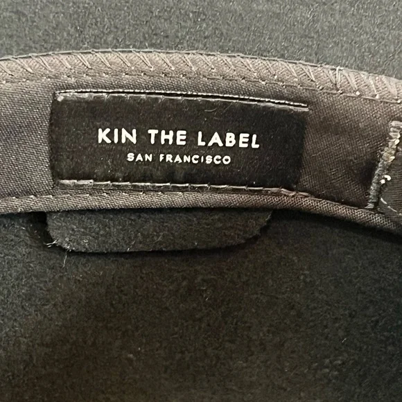 Kin The Label Essential Collection Packable Light Wool Black Hat New With Tags - Picture 6 of 8